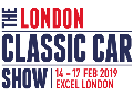 The London Classic Car Show 14 - 17 February 2019 